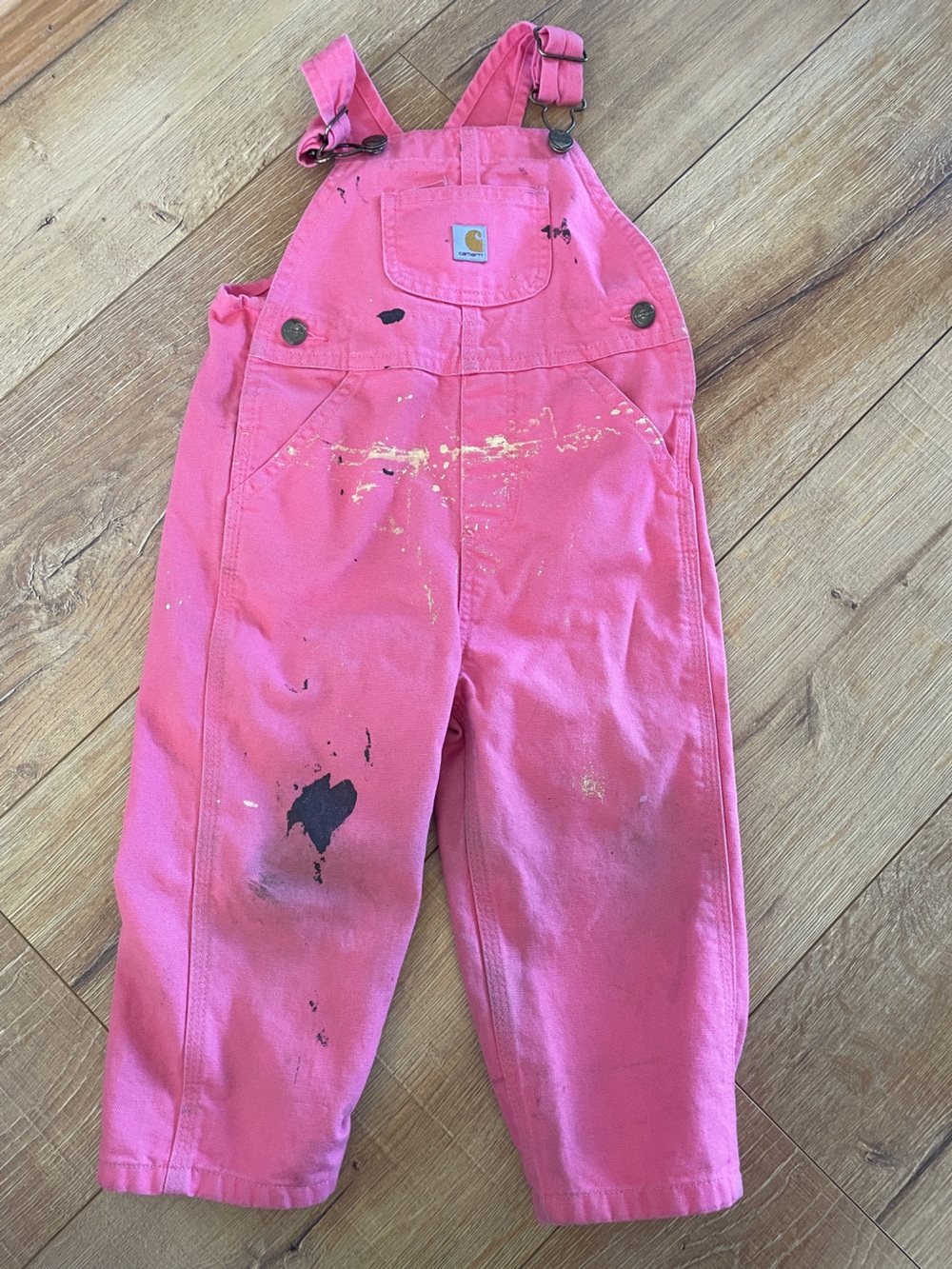 2T carhartt overalls